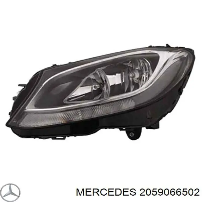 2059066502 Mercedes luz direita