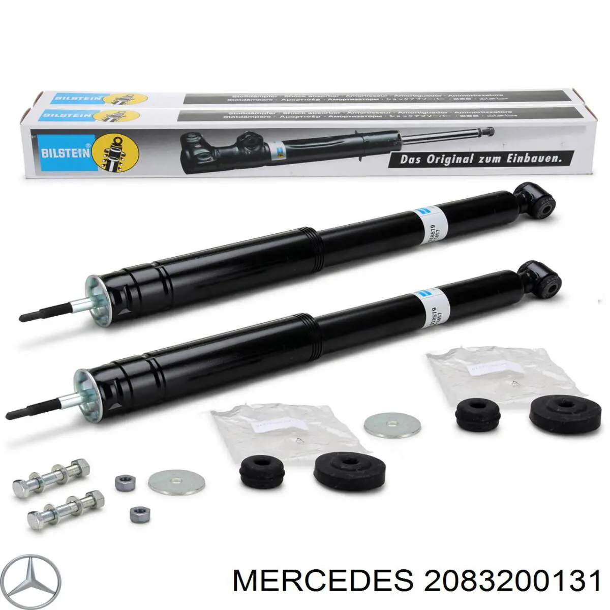 2083200131 Mercedes amortecedor traseiro