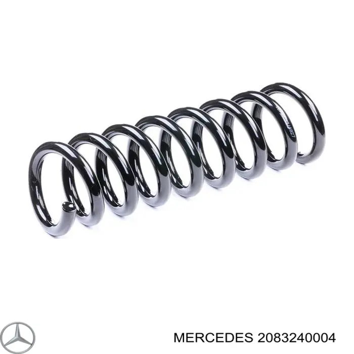 2083240004 Mercedes пружина задняя