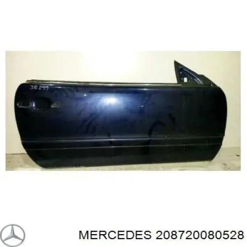 Porta dianteira direita para Mercedes CLK (C208)