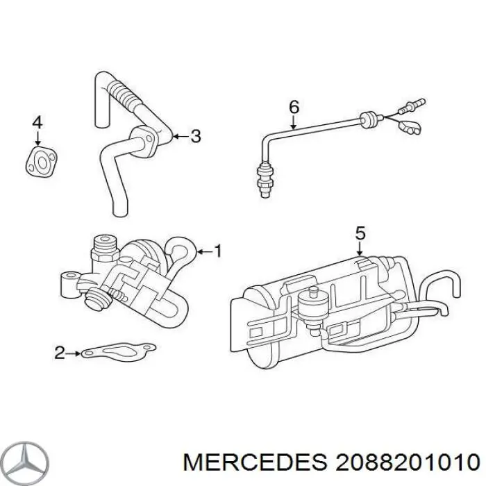 A2088201010 Mercedes 