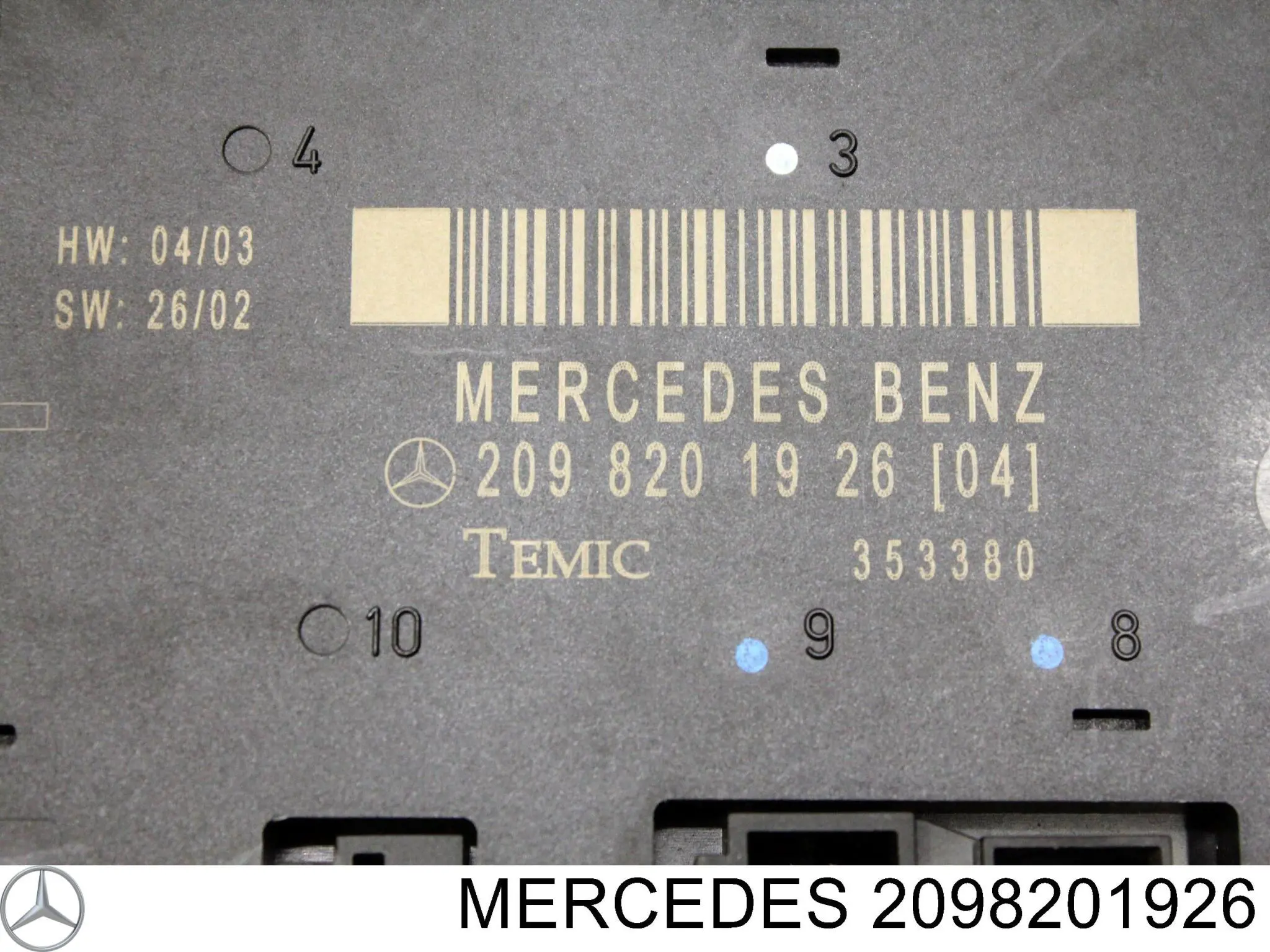  2098201926 Mercedes