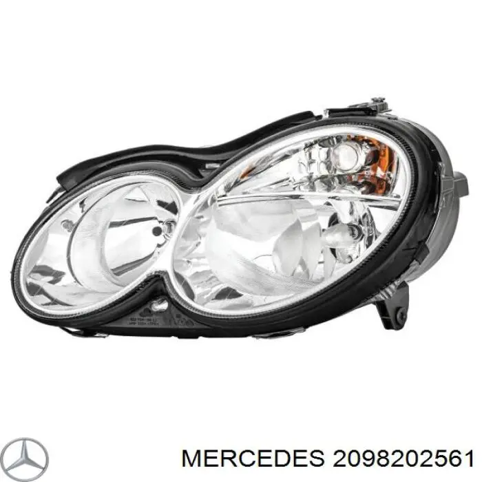 Фара левая 2098202561 Mercedes