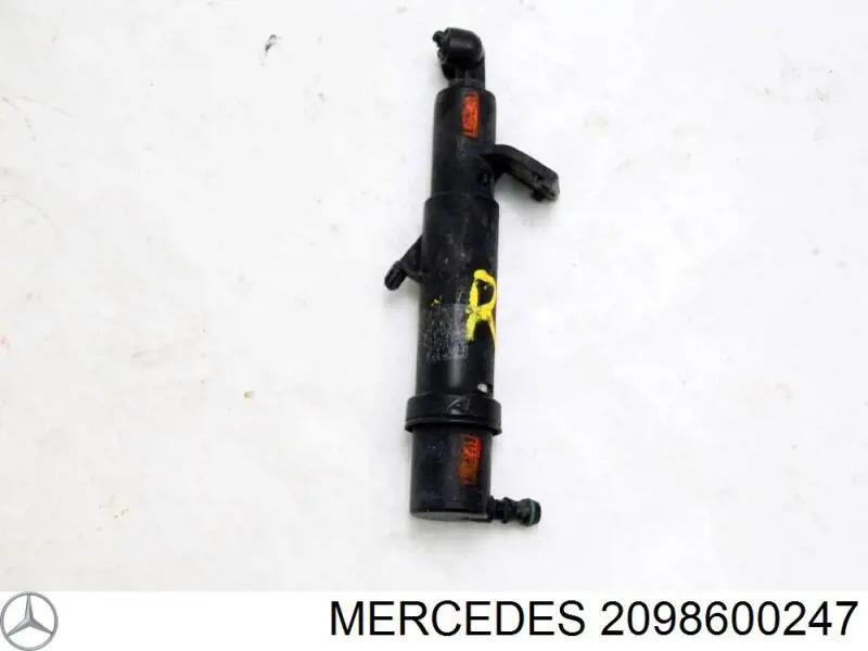 Сопло стеклоомывателя ветрового стекла правое Mercedes 2098600247 цена, от 29.69 USD
