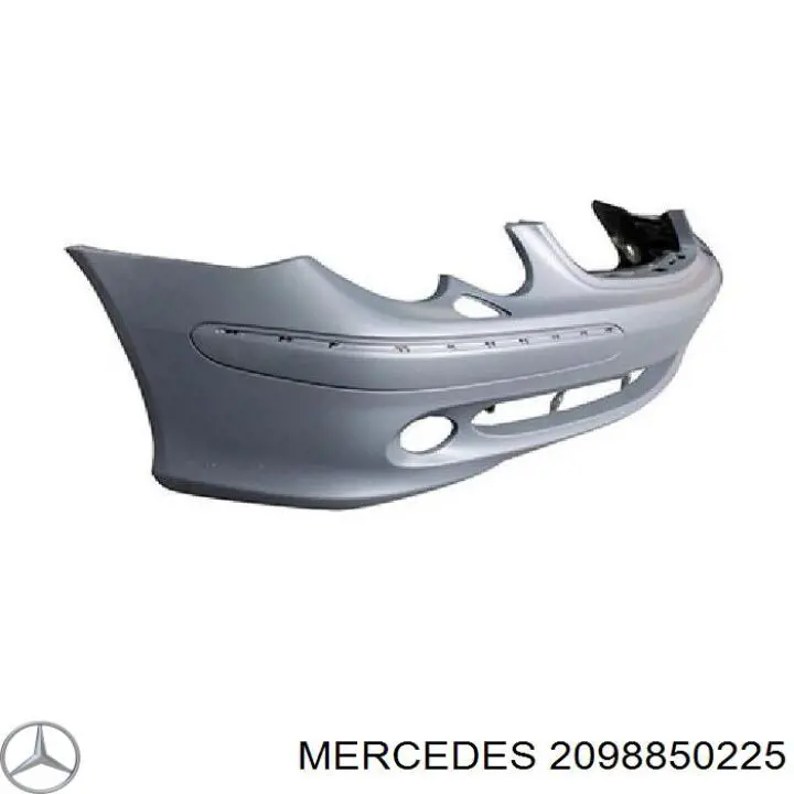 2098850225 Mercedes передний бампер