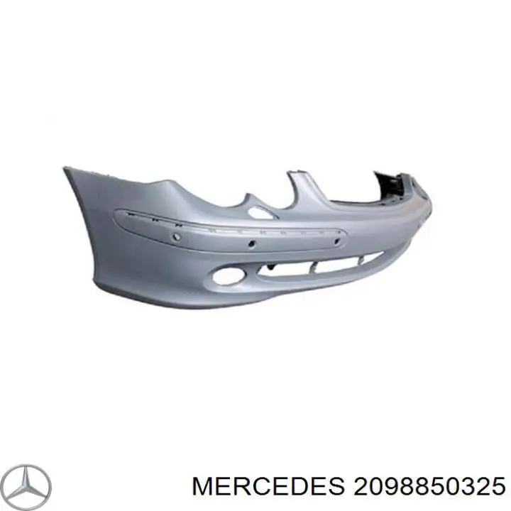 2098850325 Mercedes передний бампер