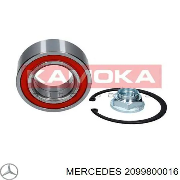 Подшипники задней ступицы Mercedes 2099800016 цена, от 21.46 USD