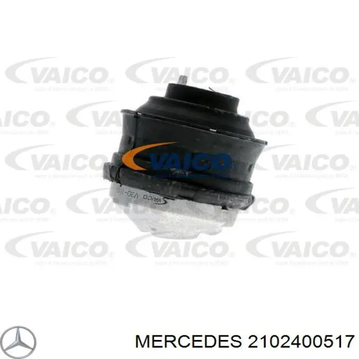 2102400517 Mercedes подушка (опора двигателя левая)