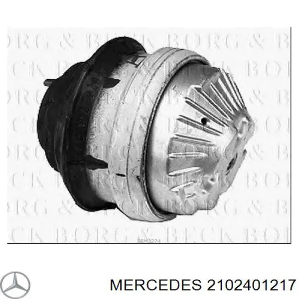 2102401217 Mercedes подушка (опора двигателя левая/правая)