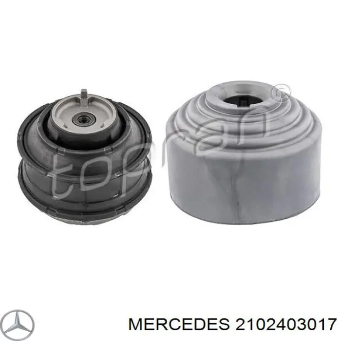 2102403017 Mercedes подушка (опора двигателя левая/правая)