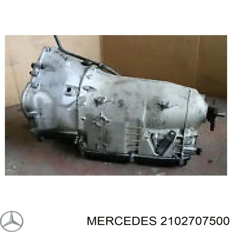 A210270750080 Mercedes caixa automática de mudança montada