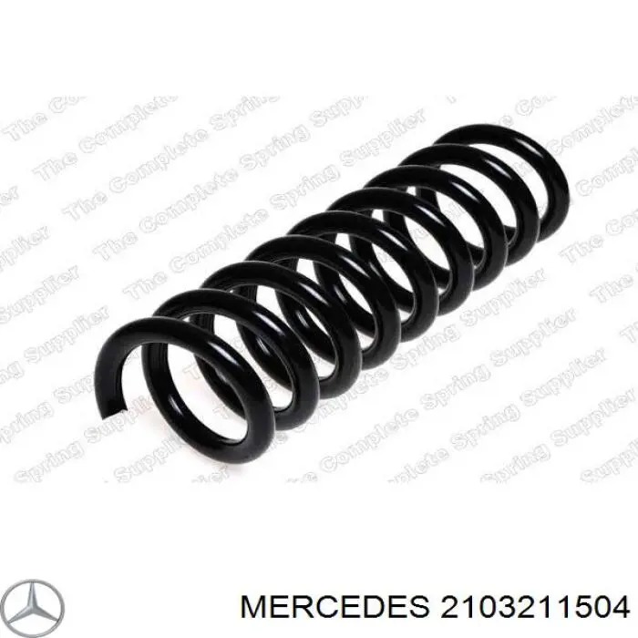 2103211504 Mercedes пружина передняя