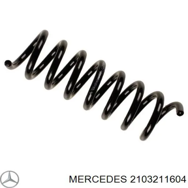 2103211604 Mercedes пружина передняя