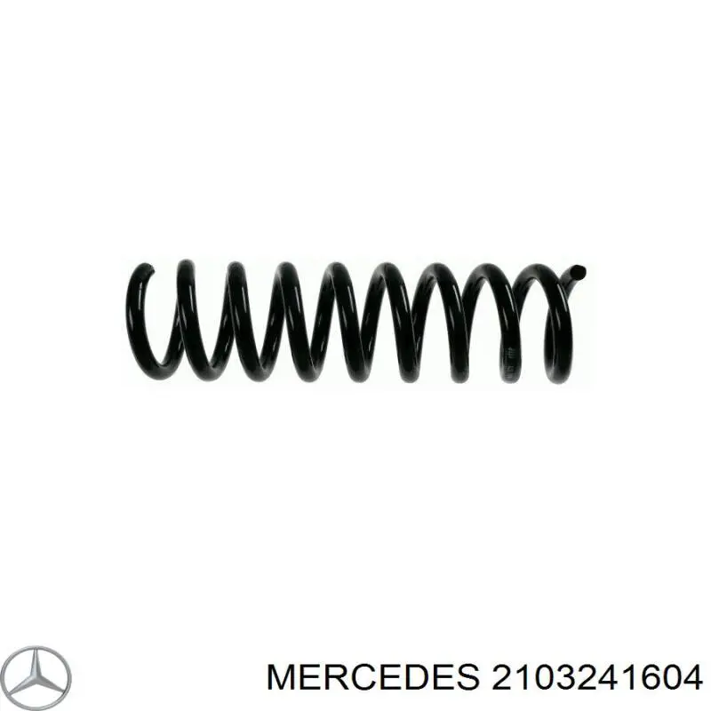  Задняя пружина Mercedes C 