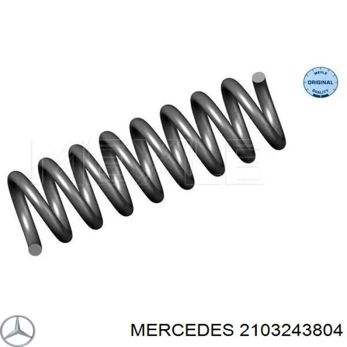 2103243804 Mercedes Пружина подвески задняя