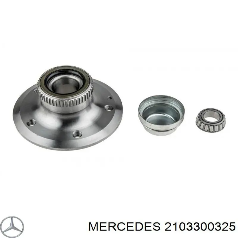 2103300325 Mercedes cubo dianteiro