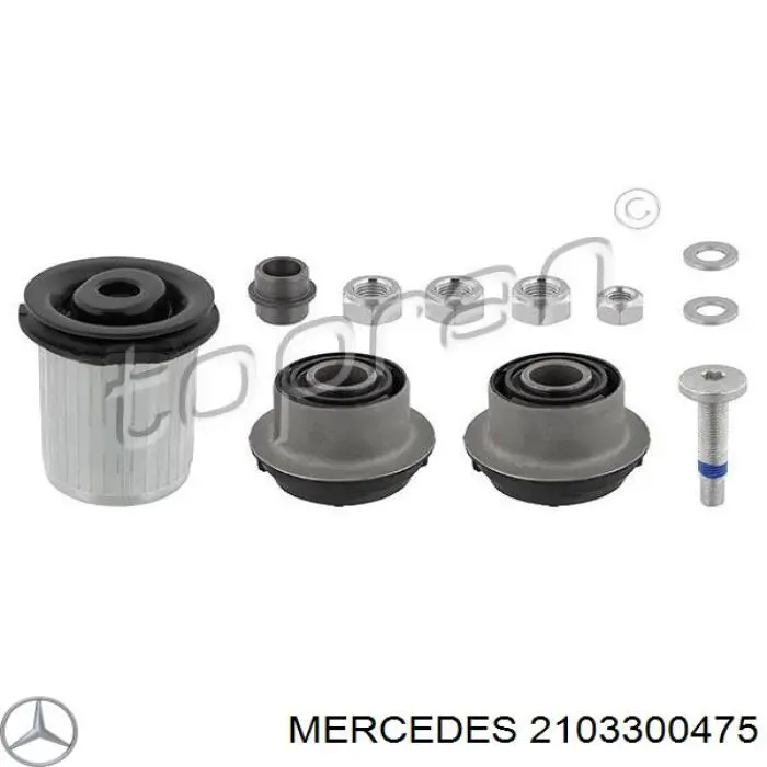 Купить 2103300475 Mercedes Сайлентблок нижний передней подвески