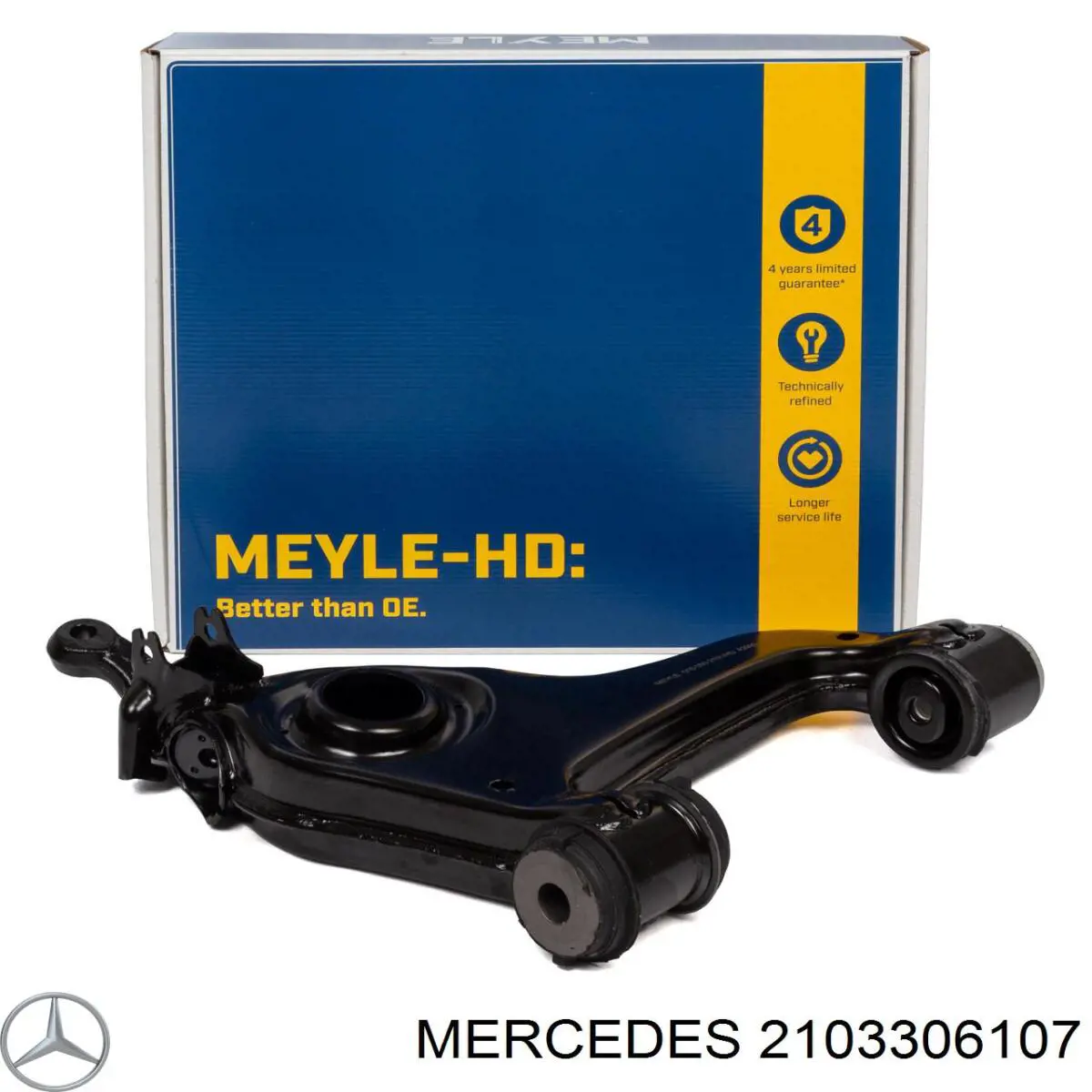 2103306107 Mercedes рычаг передней подвески нижний левый