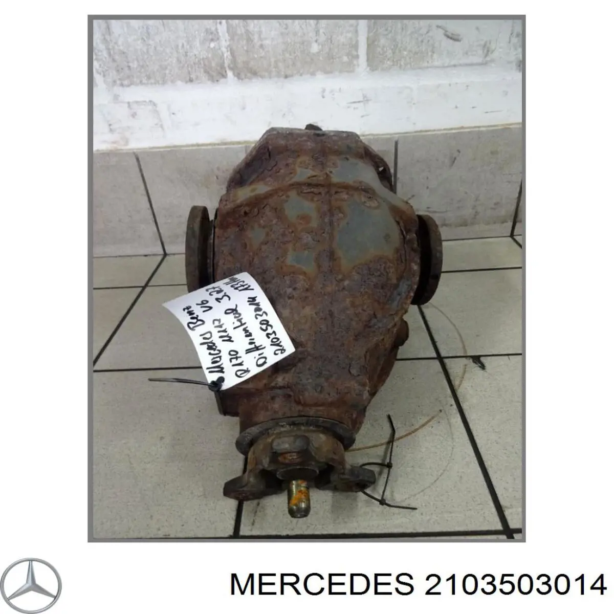 Купить A210350301488 Mercedes Задний редуктор