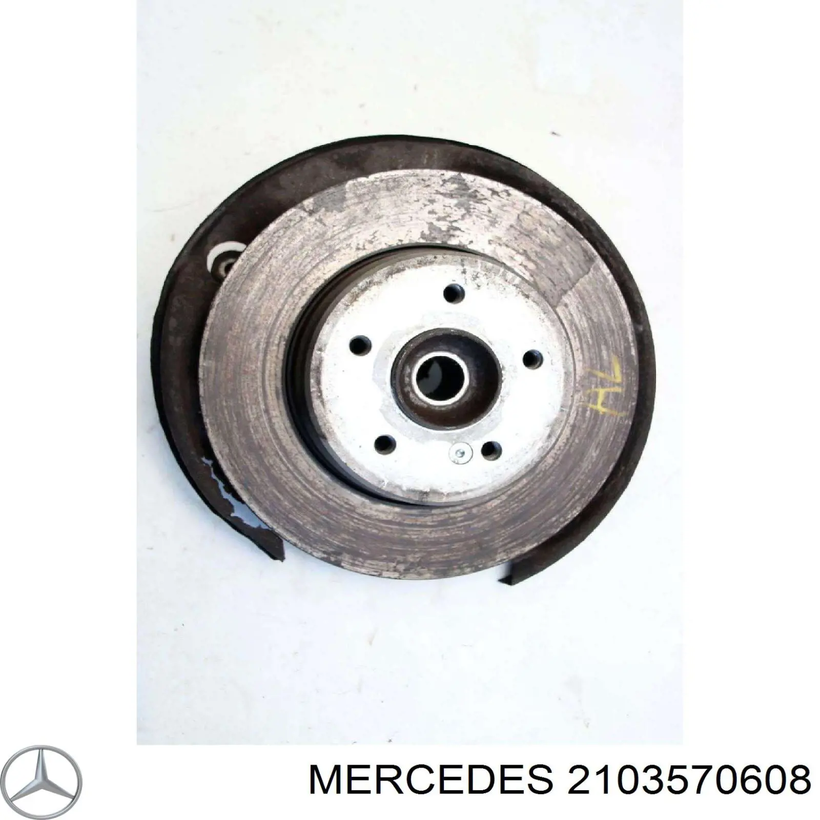 A2103570608 Mercedes ступица задняя