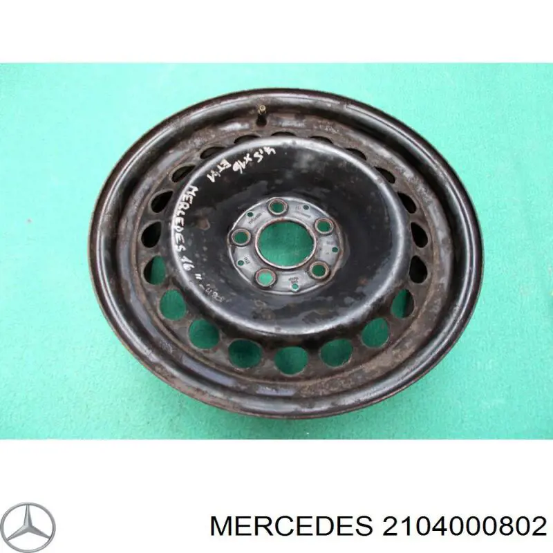 Диски стальные Mercedes A2104000802 цена, от 14.06 USD