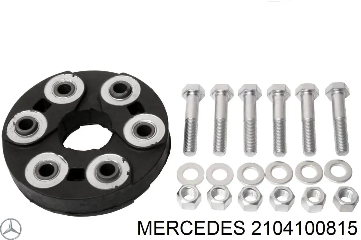 2104100815 Mercedes муфта кардана эластичная передняя
