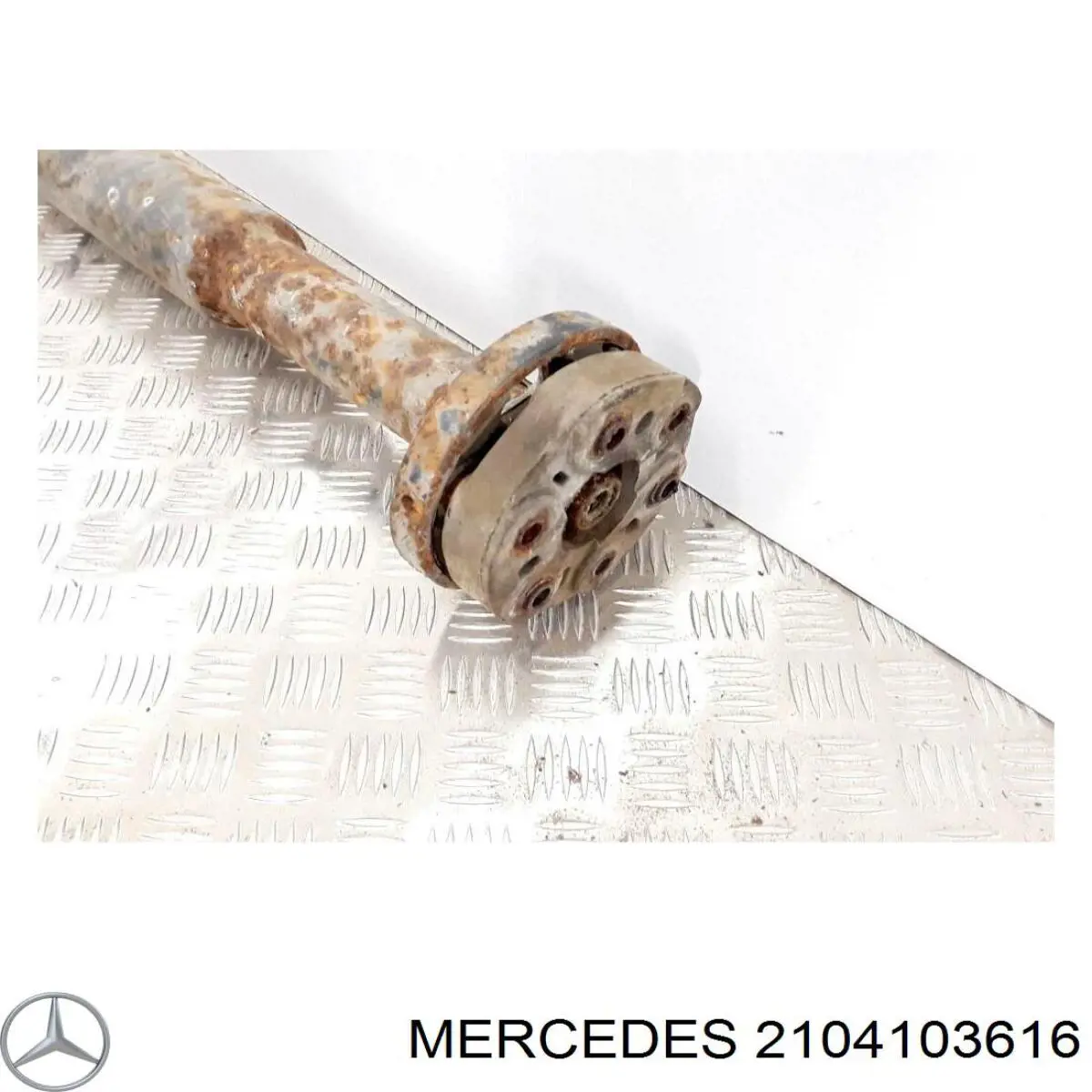 A2104103616 Mercedes вал карданный задний, в сборе