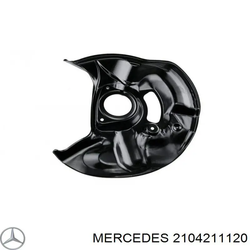 2104211120 Mercedes защита тормозного диска переднего правого