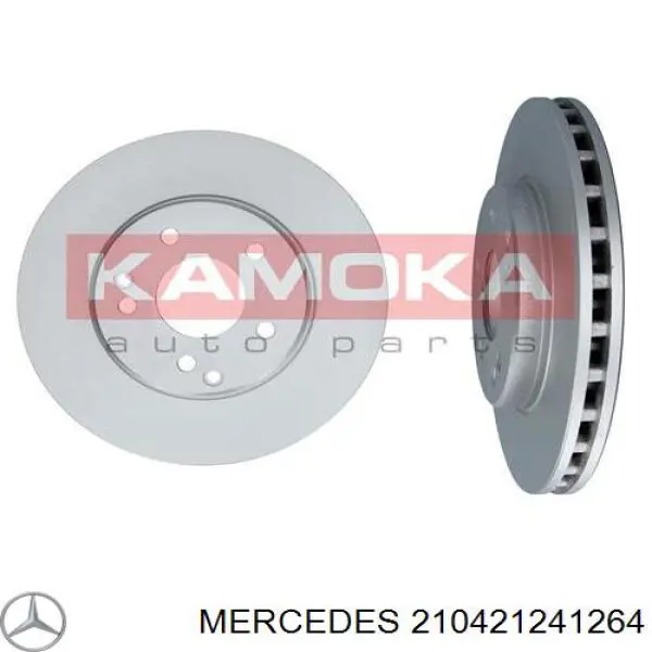 210421241264 Mercedes диск тормозной передний
