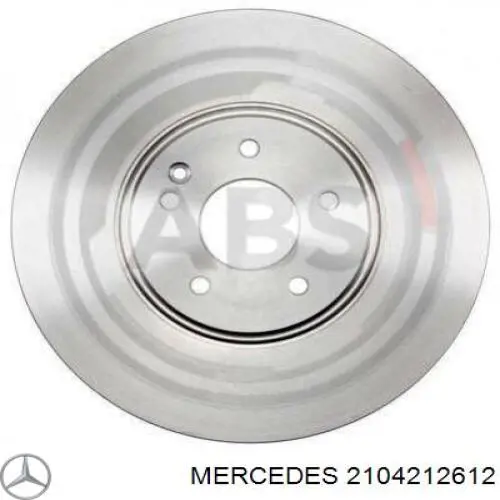 Тормоз дисковый передний Mercedes 2104212612 цена, от 88.89 USD