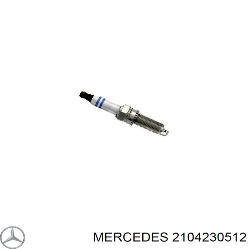 2104230512 Mercedes диск тормозной задний