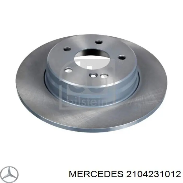 Купить 2104231012 Mercedes Диск тормозной задний