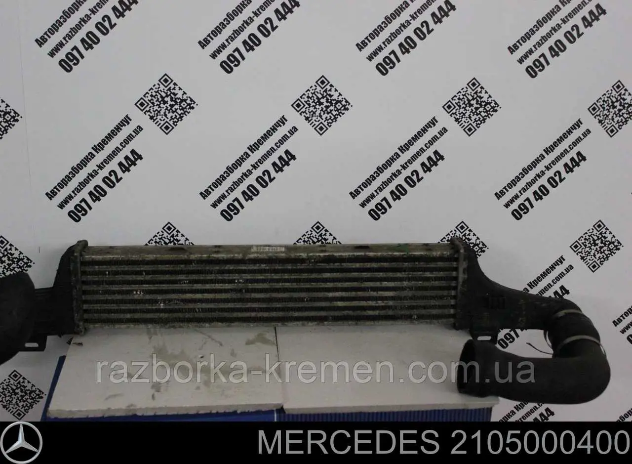 2105000400 Mercedes radiador de intercooler