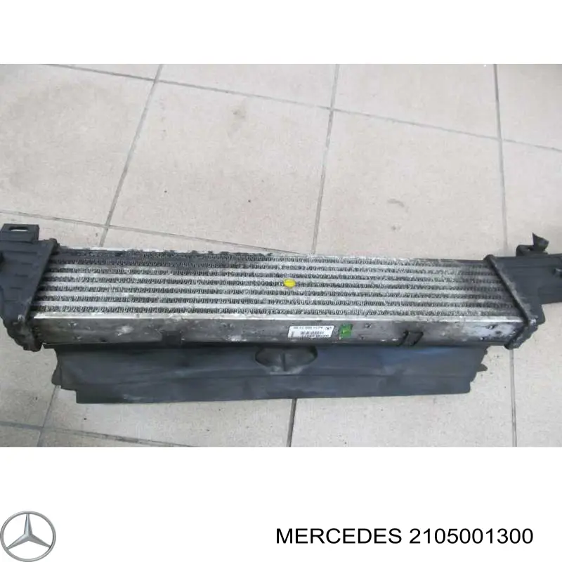 Радиатор интеркуллера Mercedes 2105001300