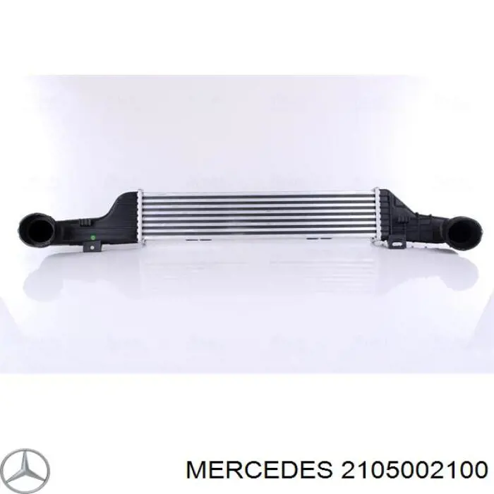 Интеркулер 2105002100 Mercedes