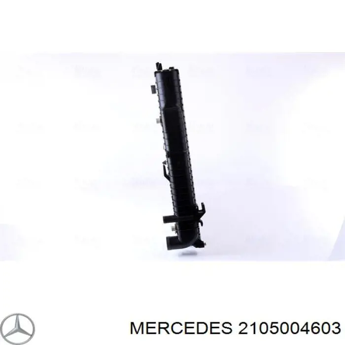 2105004603 Mercedes радиатор