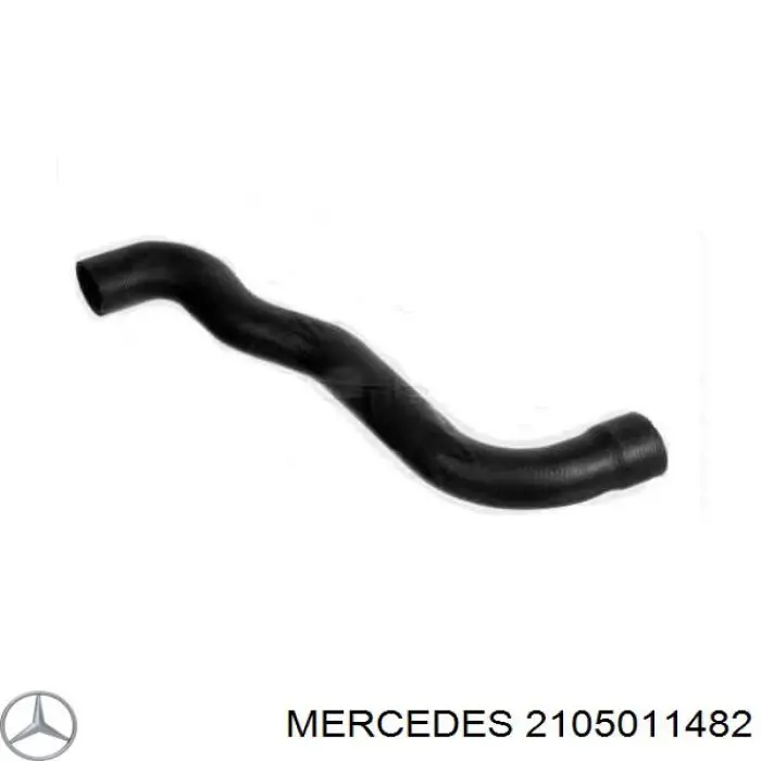 Патрубок радиатора 2105011482 Mercedes