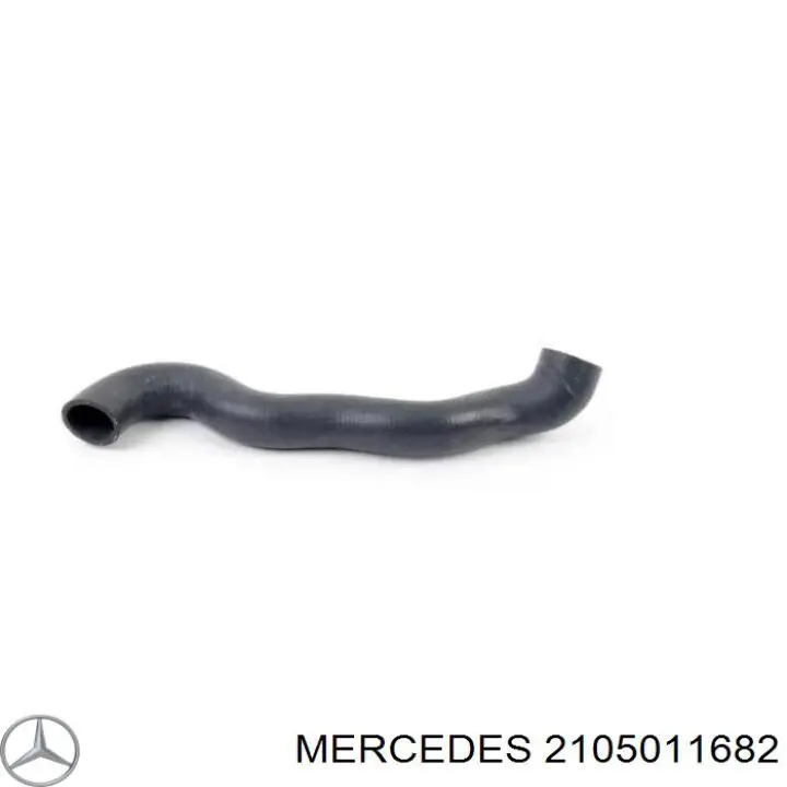2105011682 Mercedes шланг (патрубок радиатора охлаждения нижний)