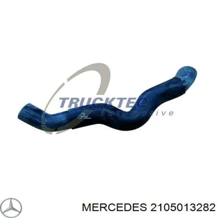 2105013282 Mercedes шланг (патрубок радиатора охлаждения нижний)