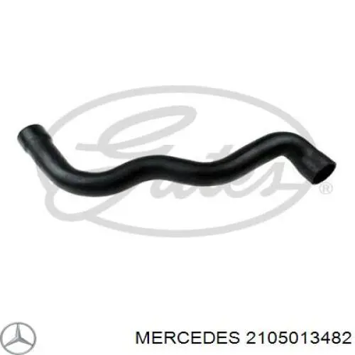 A2105013482 Mercedes шланг (патрубок радиатора охлаждения верхний)