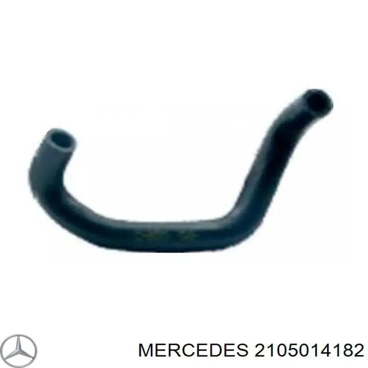 Патрубок системы охлаждения Mercedes 2105014182