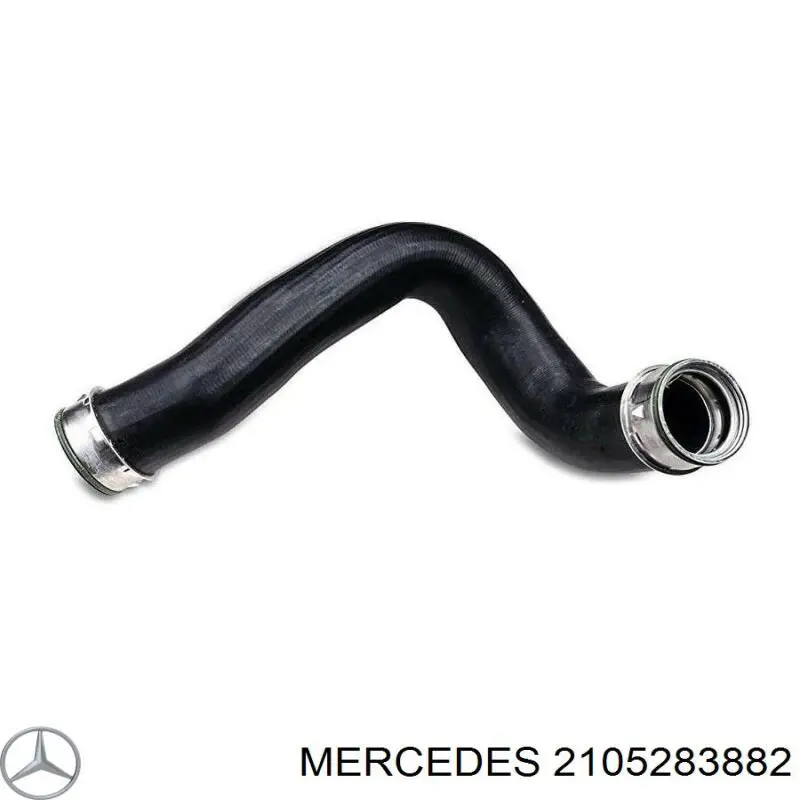 2105283882 Mercedes mangueira (cano derivado direita de intercooler)