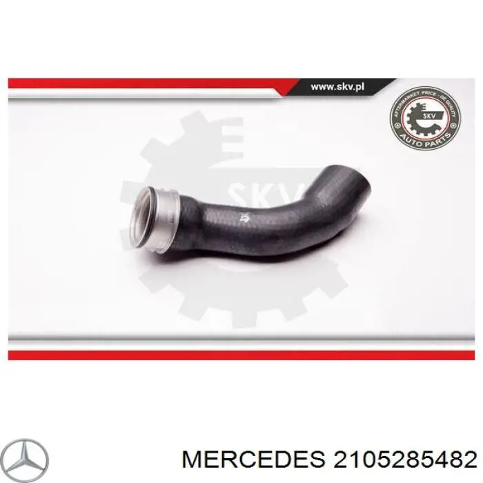 Шланг/патрубок интеркуллера Mercedes 2105285482 цена, от 27.62 USD