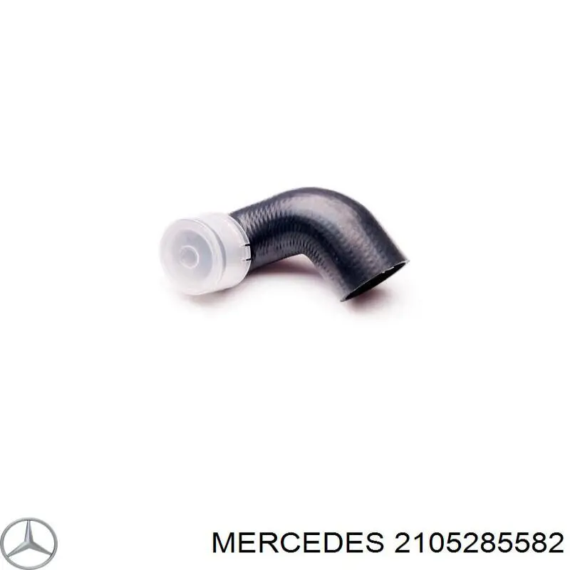 2105285582 Mercedes шланг (патрубок интеркуллера левый)