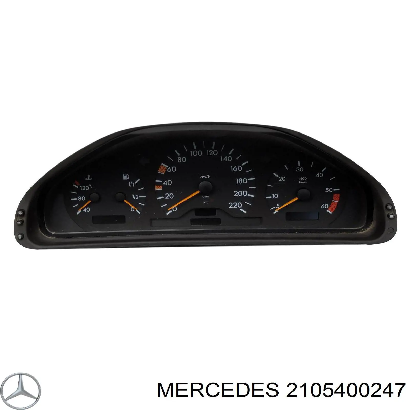 2105400247 Mercedes приборная доска (щиток приборов)
