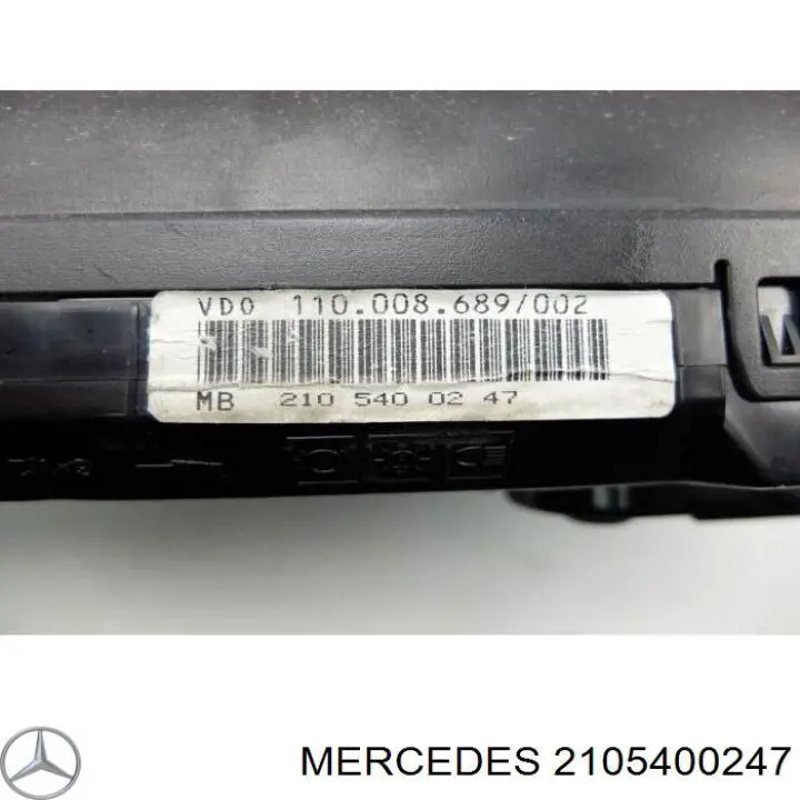 A2105406947 MERCEDES Tablero De Instrumentos (Panel De Instrumentos) original y equivalente