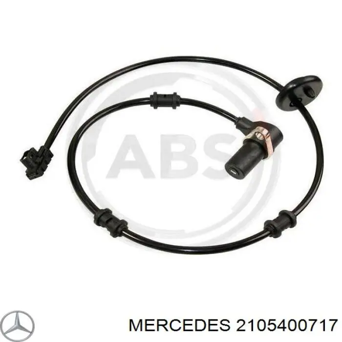 Датчик АБС (ABS) задний правый 2105400717 Mercedes