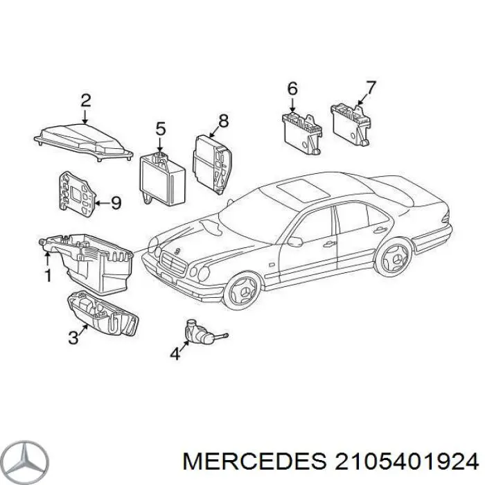  A2105401924 Mercedes