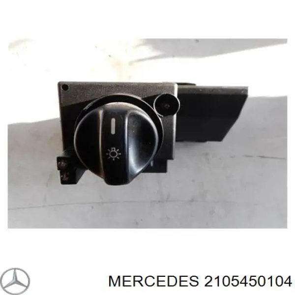 Переключатель многопозиционный для стояночного света, света фар и задней противотуманной фары на Mercedes E (W210)
