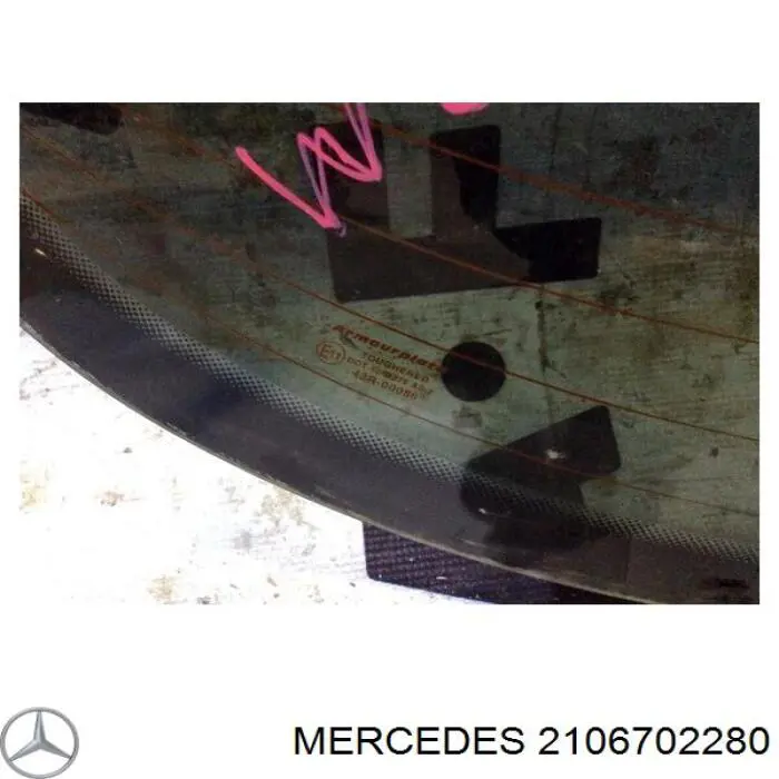 Заднее автостекло Mercedes 2106702280 цена, от 63.35 USD